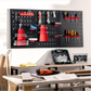Organisateur d'Outils Mural en Panneau Perforé - Métal