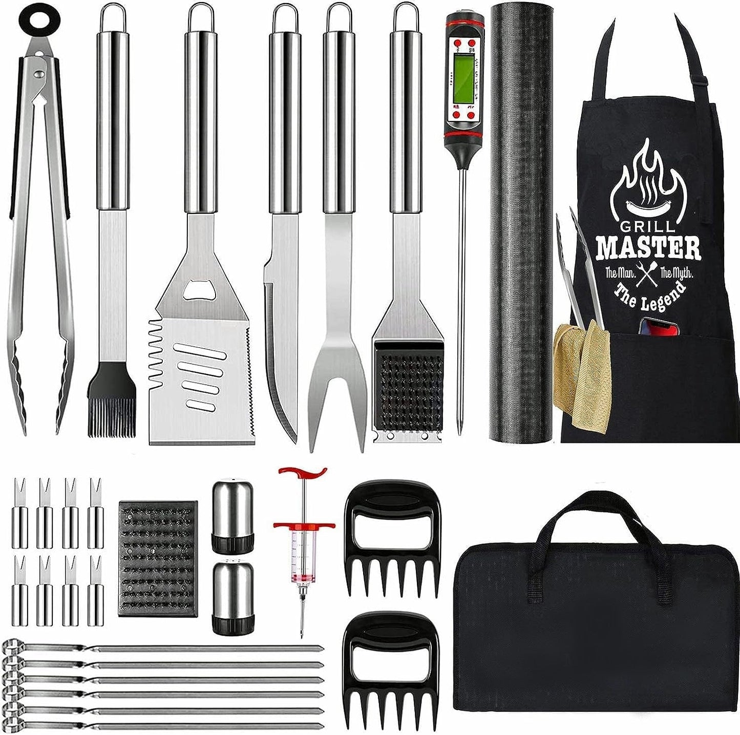 Ensemble d'Outils de Barbecue Haut de Gamme