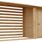 Abri de Jardin 1,1 m2 + Abri à Bûches 3.8 m3