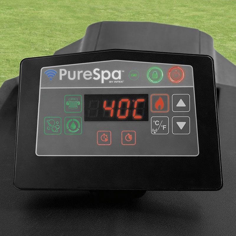 Spa Intex Pure Spa Ardoise bulles 6 places luxe