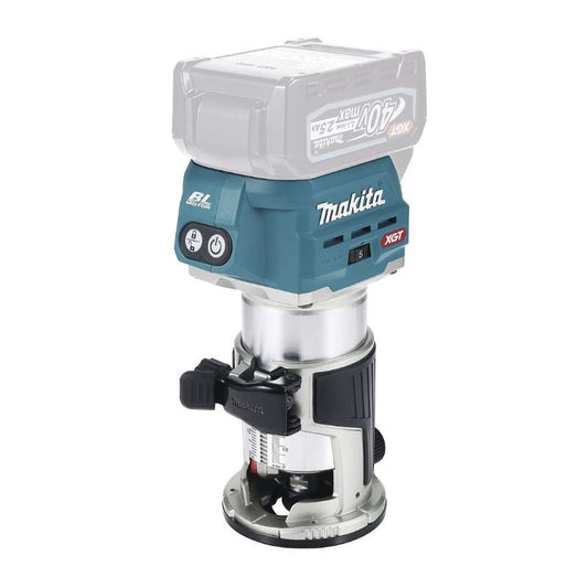 Affleureuse 40V max 35 mm XGT MAKITA RT001GZ10 - Machine nue