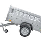 Top remorque garden trailer 200 kipp avec rehausses grillagées et roue jockey – Neuf – Prix Destockage