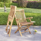 Table de Balcon Rabattable en Bois d’Acacia - 50 x 70cm