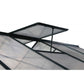 Serre Adossée - 3,9m² - Verte - en Polycarbonate 4mm