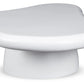 Table Basse Fibre de Verre - Blanc Coco