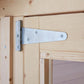 Abri de Jardin - Avec Plancher et Feutre de Toiture