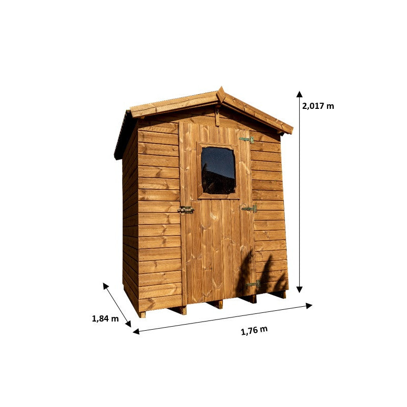 Abri Therma - 3,24m² en Bois