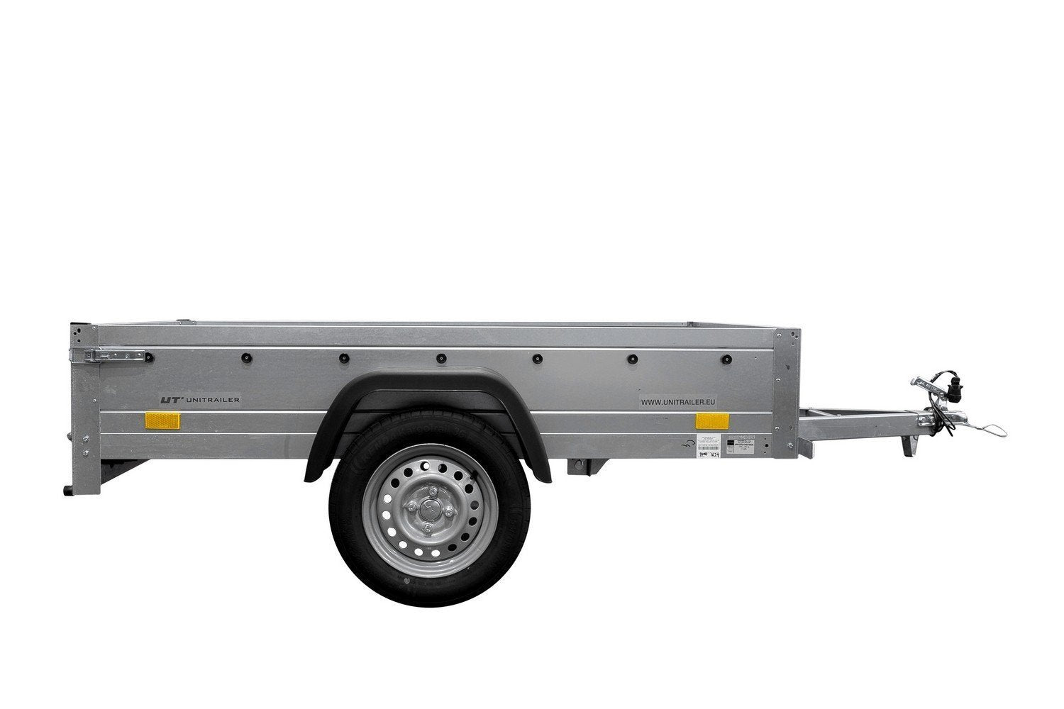 Top remorque garden trailer 200 kipp avec rehausses grillagées et roue jockey – Neuf – Prix Destockage