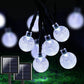 Guirlande Solaire Extérieure LED en Forme d'Ampoule