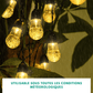 Guirlande d'Ampoules Solaires pour Extérieur