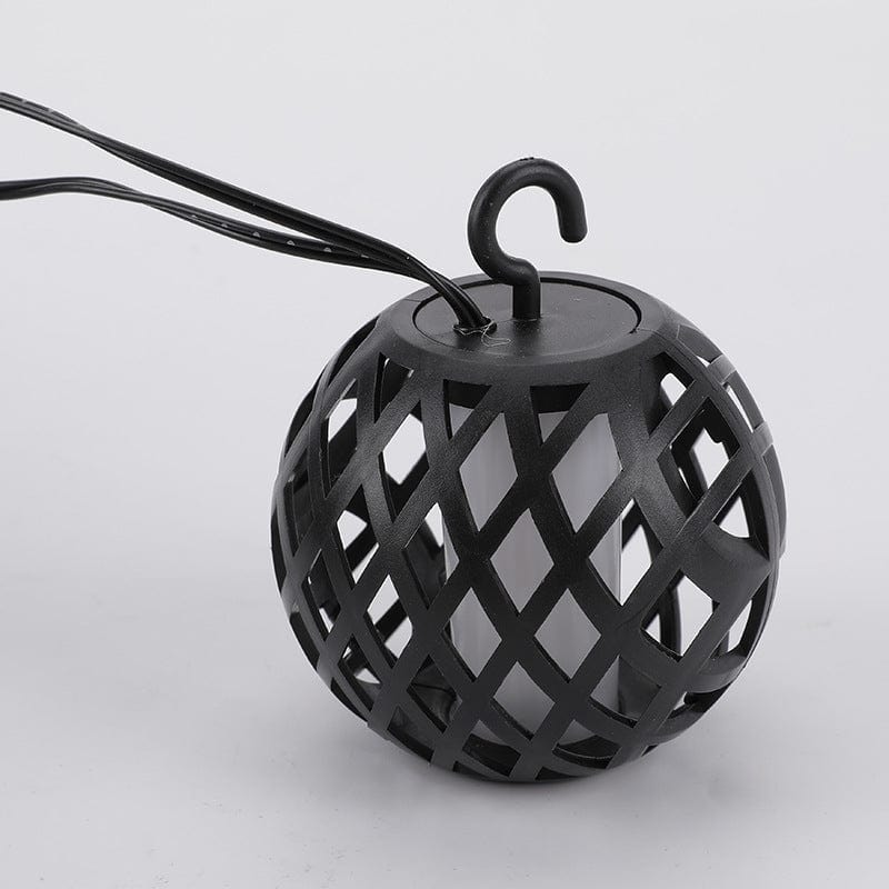 Guirlande de Lanterne Solaire Effet Flamme