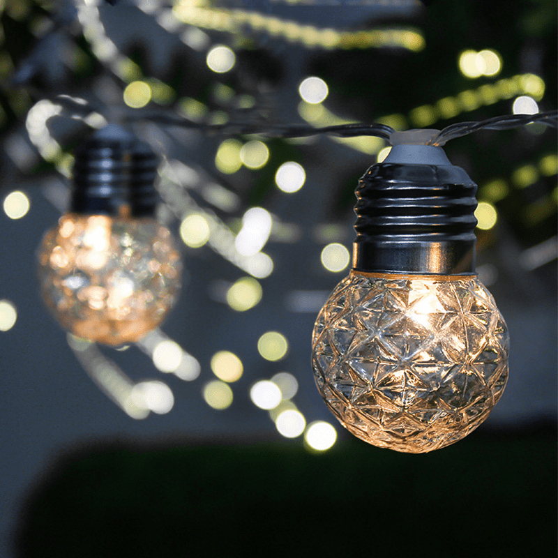 Guirlande Guinguette Solaire avec Ampoules