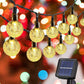 Guirlande Solaire Extérieure LED en Forme d'Ampoule