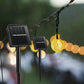 Guirlande Solaire Extérieure LED en Forme d'Ampoule