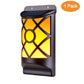 Lampe Murale Solaire Effet Flamme
