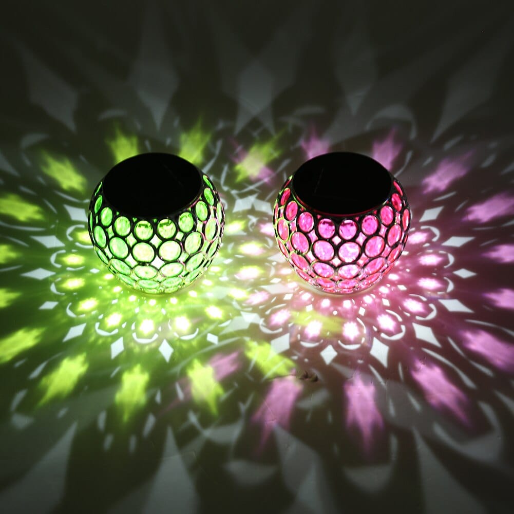 Lampe Solaire Mosaïque LED