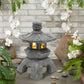 Lanterne Japonaise Solaire pour Éxterieure