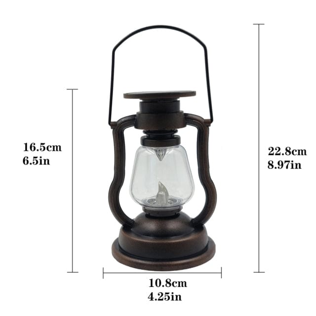 Lanterne Solaire Style Retro