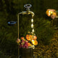 Lampe-Vase Solaire Gouttelettes d'eau Scintillantes