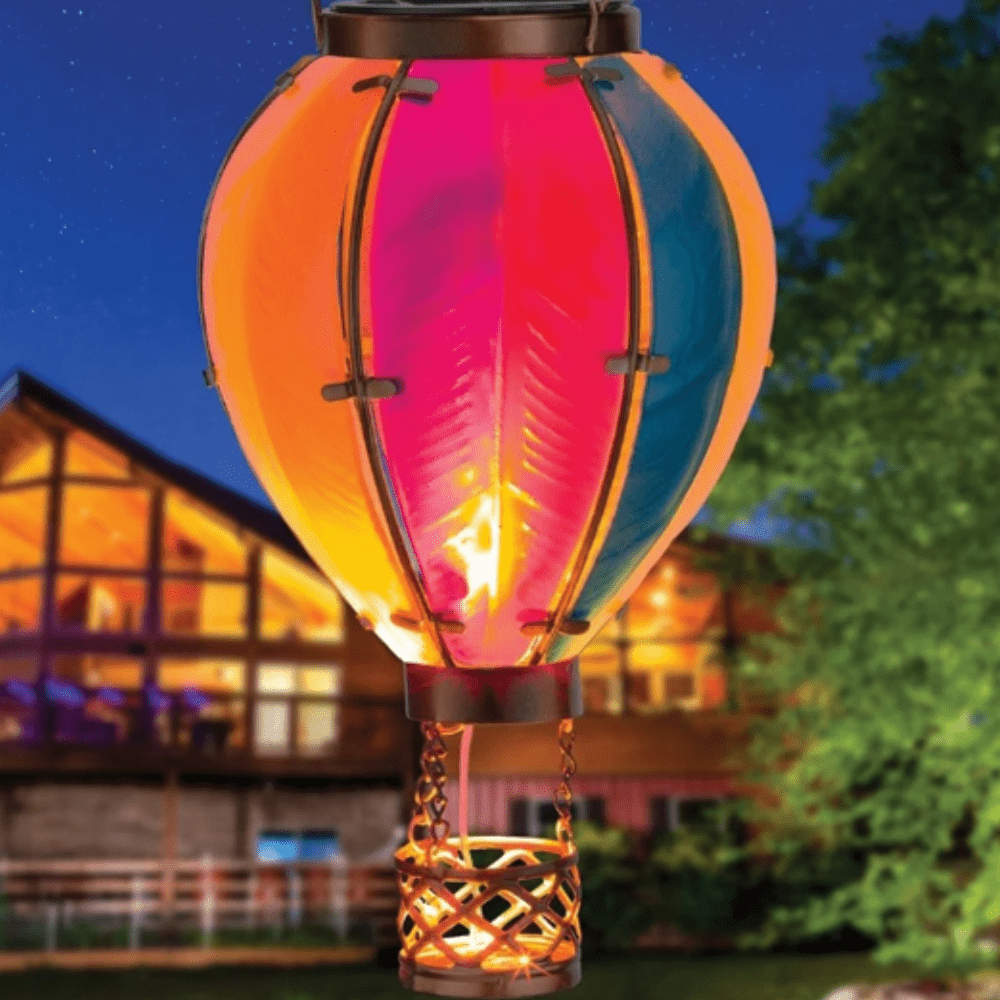 Lanterne Solaire Féerique Ballon à Air Chaud
