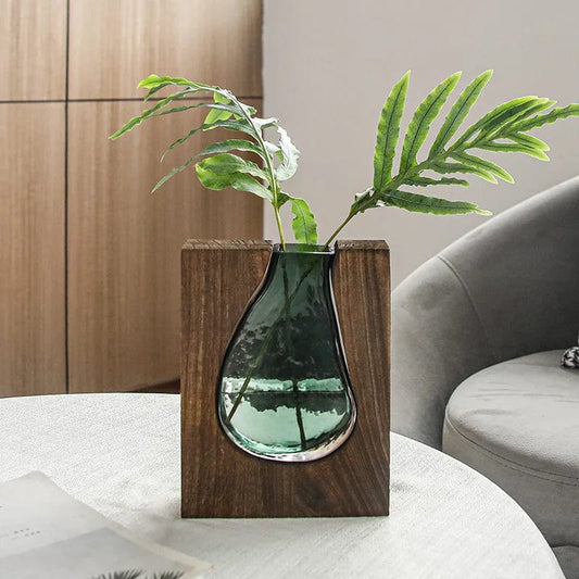 Vase Hydroponique Scandinave Élégant