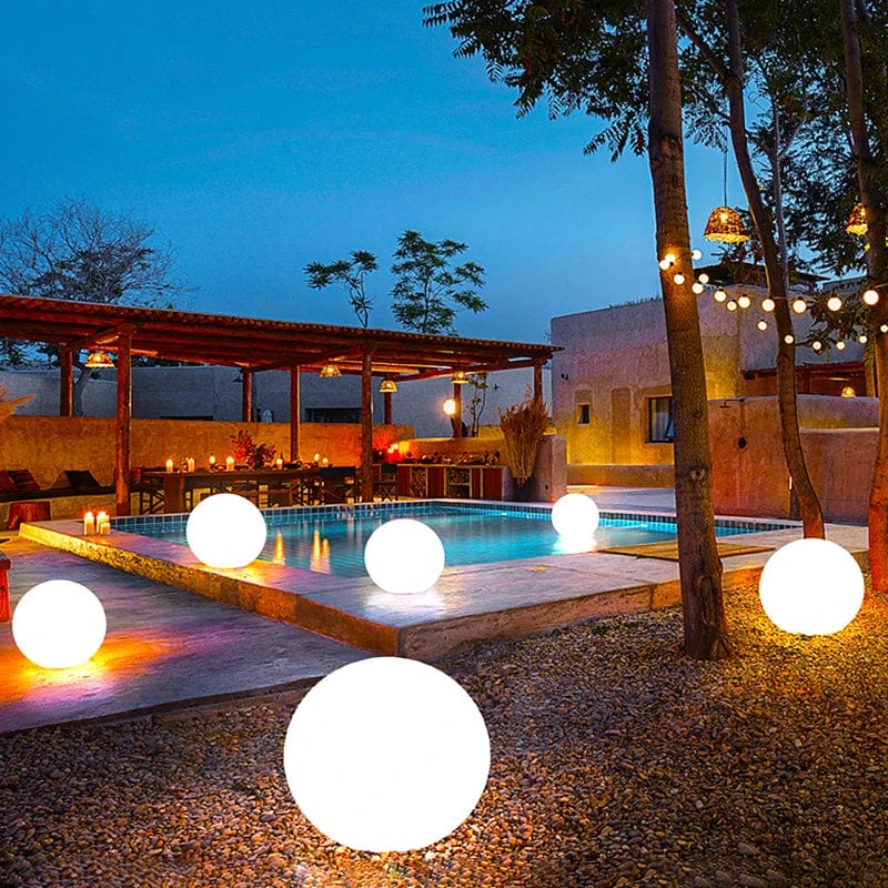 Boule LED Imperméable x2
