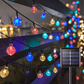Guirlande Solaire Scintillante Cristal LED