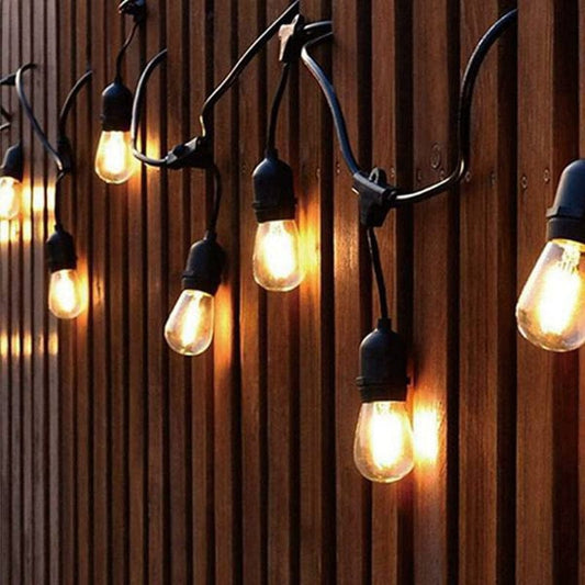 Guirlandes Lumineuse Extérieur Solaires Style Rétro