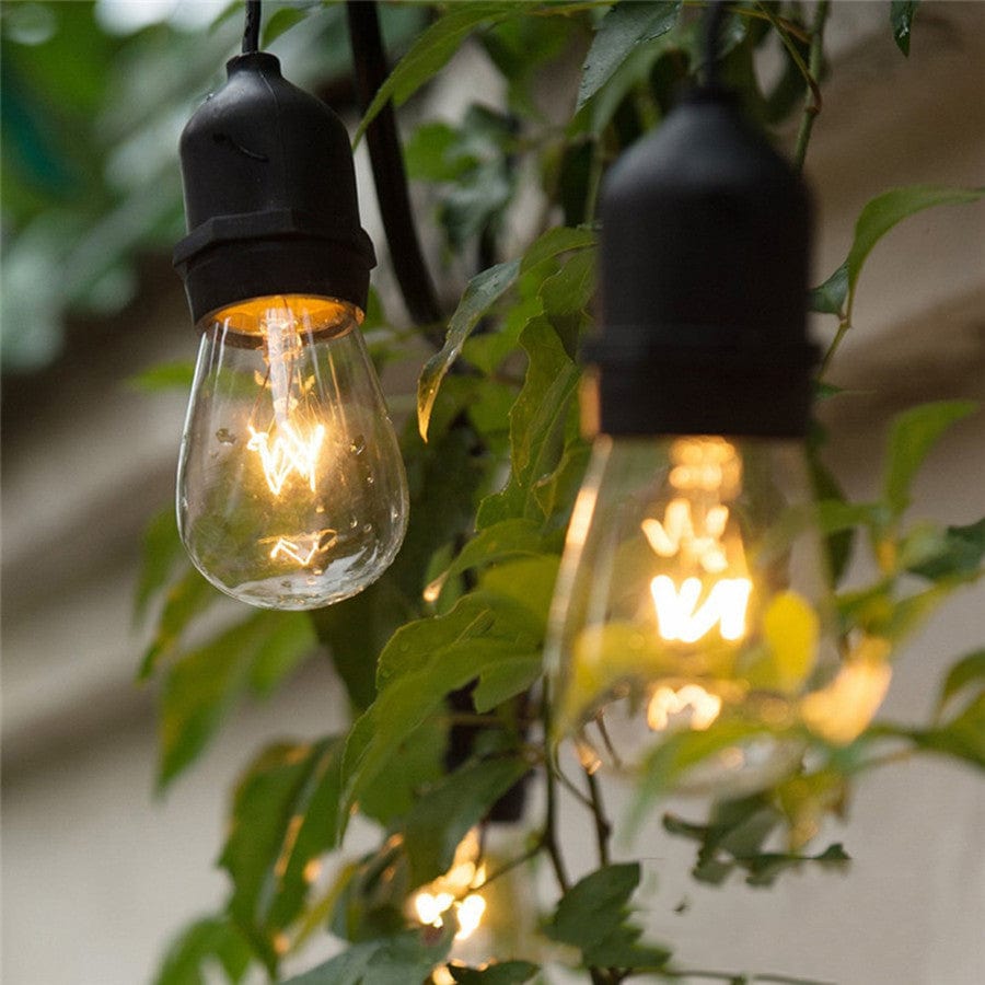 Guirlandes Lumineuse Extérieur Solaires Style Rétro