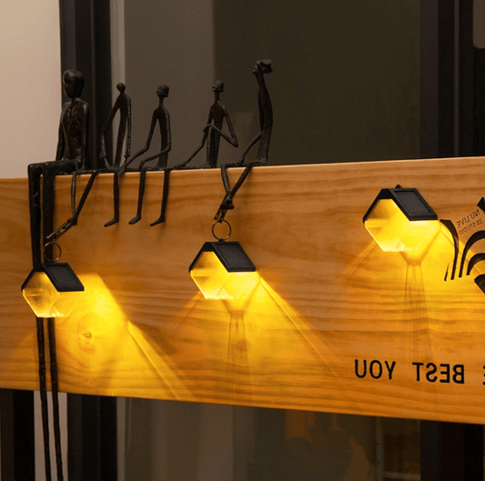 IlluminaIce - Lampe Solaire d'Extérieur Multicolore