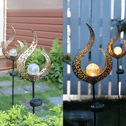 Lampe Solaire à Induction en Fer Massif
