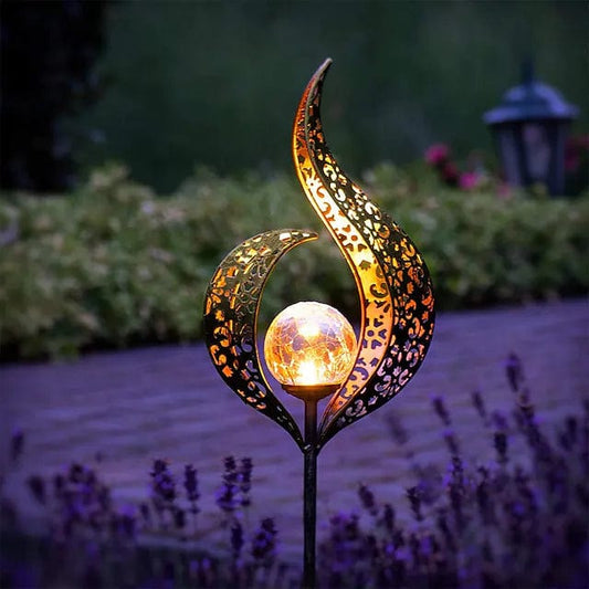 Lampe Solaire à Induction en Fer Massif
