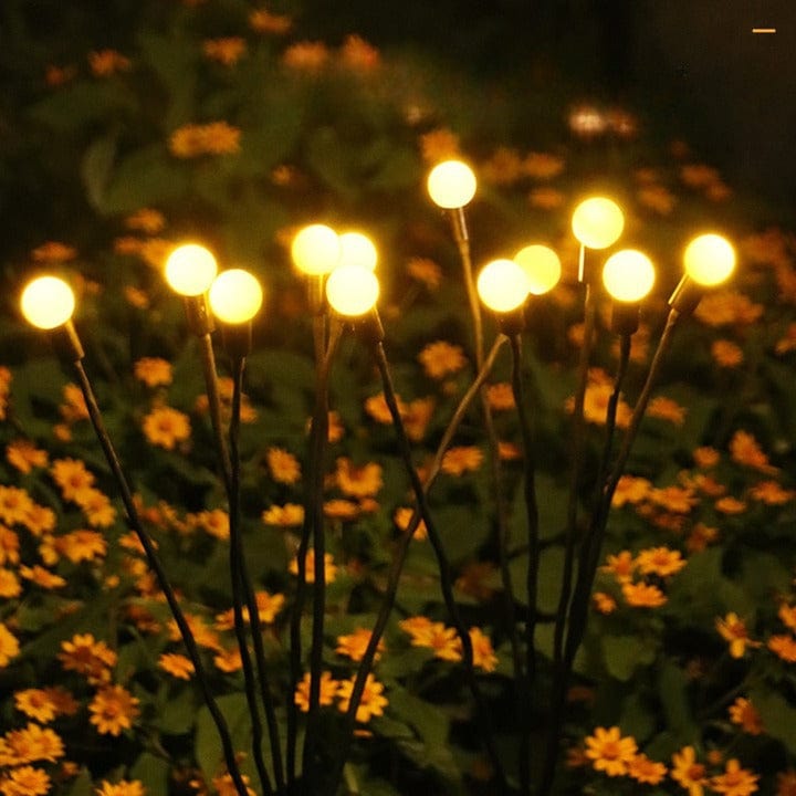Lampes LEDs Lucioles à Énergie Solaire