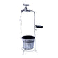 Lampe-Vase Solaire Gouttelettes d'eau Scintillantes
