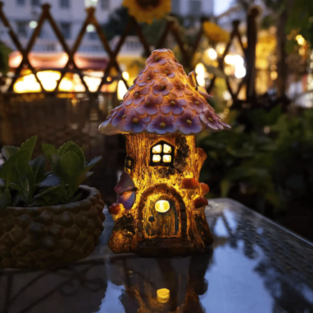 Lampe Solaire Maisonnette des Fées