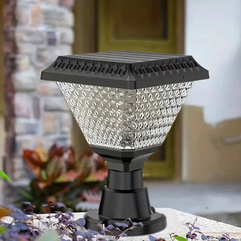 Lampe Solaire Multicolore Murale avec Télécommande