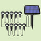 Lampes de Pelouse Solaires Ultra-Lumineuses (Lot de 8  + 2 Offertes)