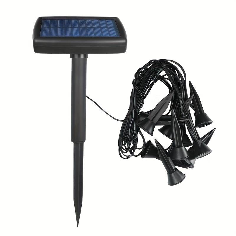 Lampes de Pelouse Solaires Ultra-Lumineuses (Lot de 8  + 2 Offertes)