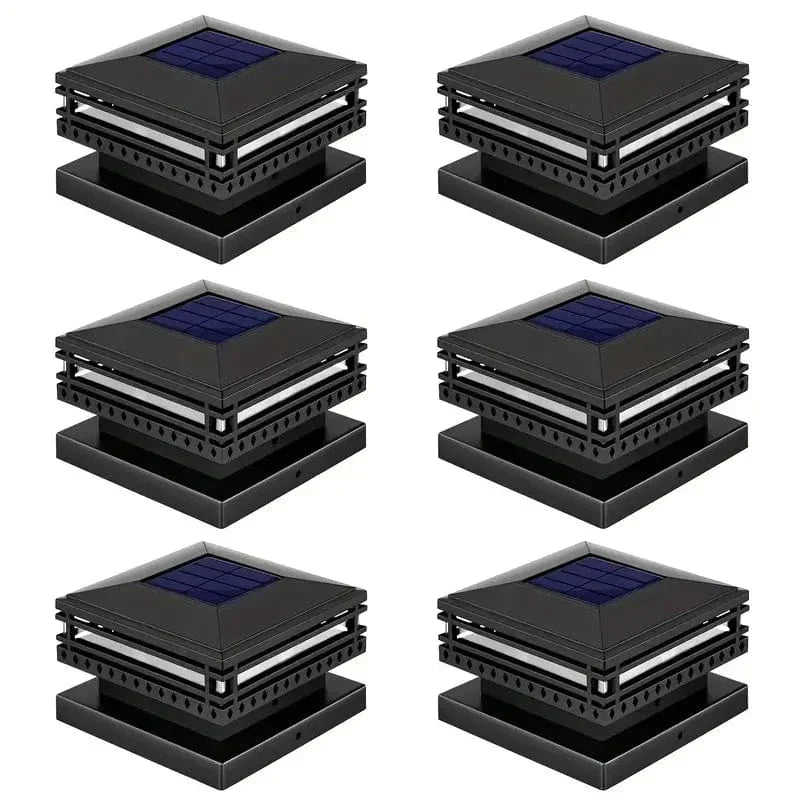 Lumière Solaire Extérieur Eclatante pour Poteaux (Lot de 2)