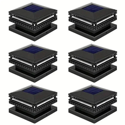 Lumière Solaire Extérieur Eclatante pour Poteaux (Lot de 2)