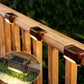Luminaire Décoratif Solaire pour Escaliers et Bordures (4 pièces)