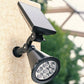 Projecteur Solaire LED 7 Couleurs