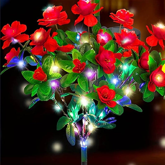Fleurs Artificielles à Lampes Solaires