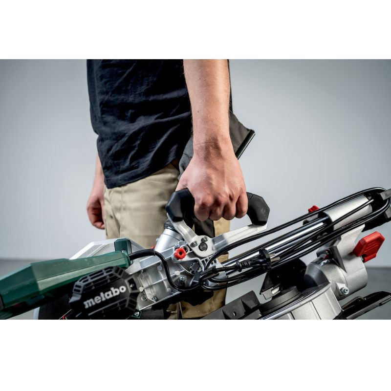 Scie à onglet radiale METABO KGS 216 M - 613216000 - 1200 W - 216 mm 47° (version 2023)
