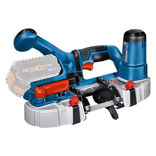 Scie à ruban BOSCH 06012A0401 - GCB 18V-63 professional machine nue en L-Boxx