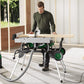 Scie sur table 254 mm HIKOKI C10RJWAZ 1500W avec support rabattable