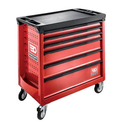 Servante d'atelier vide FACOM ROLL.6M4APF - 6 tiroirs - rouge