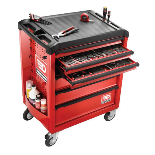 Servante d'atelier vide FACOM ROLL.6M4APF - 6 tiroirs - rouge