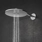Set de douche GROHE 26477000 - tête RAINSHOWER SMARTACTIVE 310  + bras 14,2 cm + douchette 2 jets