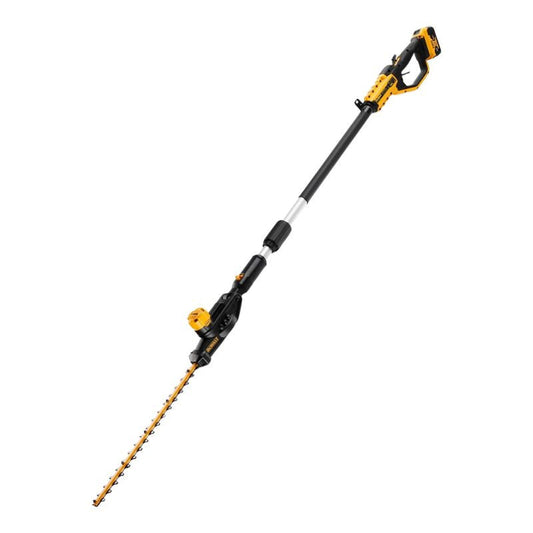 Taille-haies sur perche 18V DEWALT DCMPH566P1-QW 55cm/25mm avec une batterie 5,0 Ah